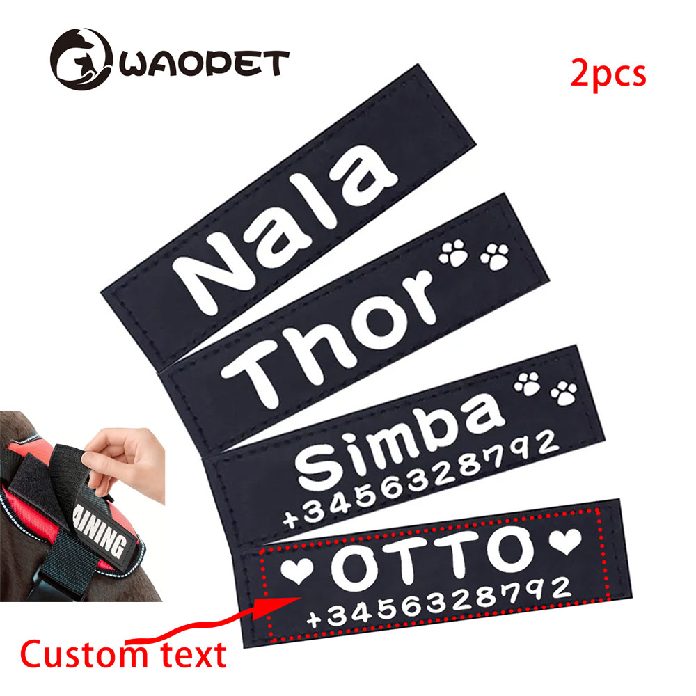 Sewing Labels - Custom Dog ID Tags For Harness