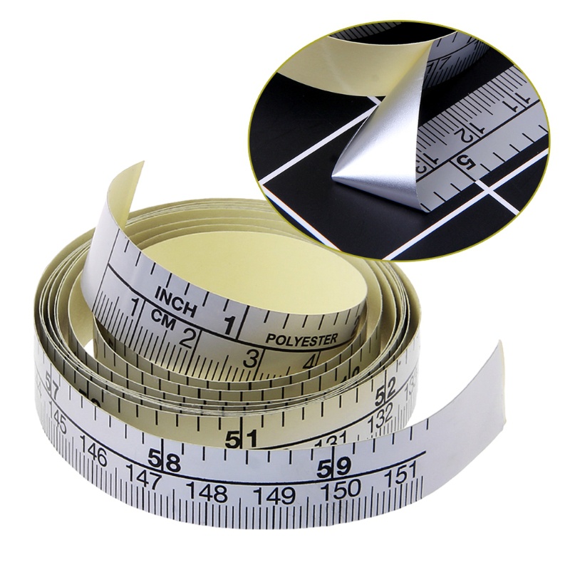Sewing Labels - 151cm Self Adhesive Metric Measure Tape