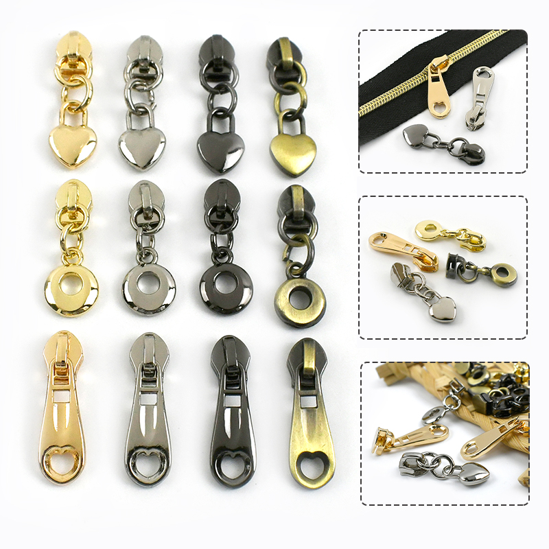 Textile And Sewing Supply - 10/20/30/40/50Pcs Zipper Cursor 3# Zippers Slider