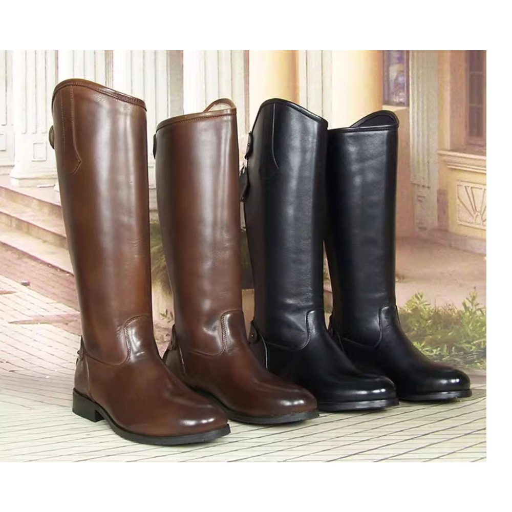 Sewing Zipper - Fashion Men's Cow Genuine Leather Honor