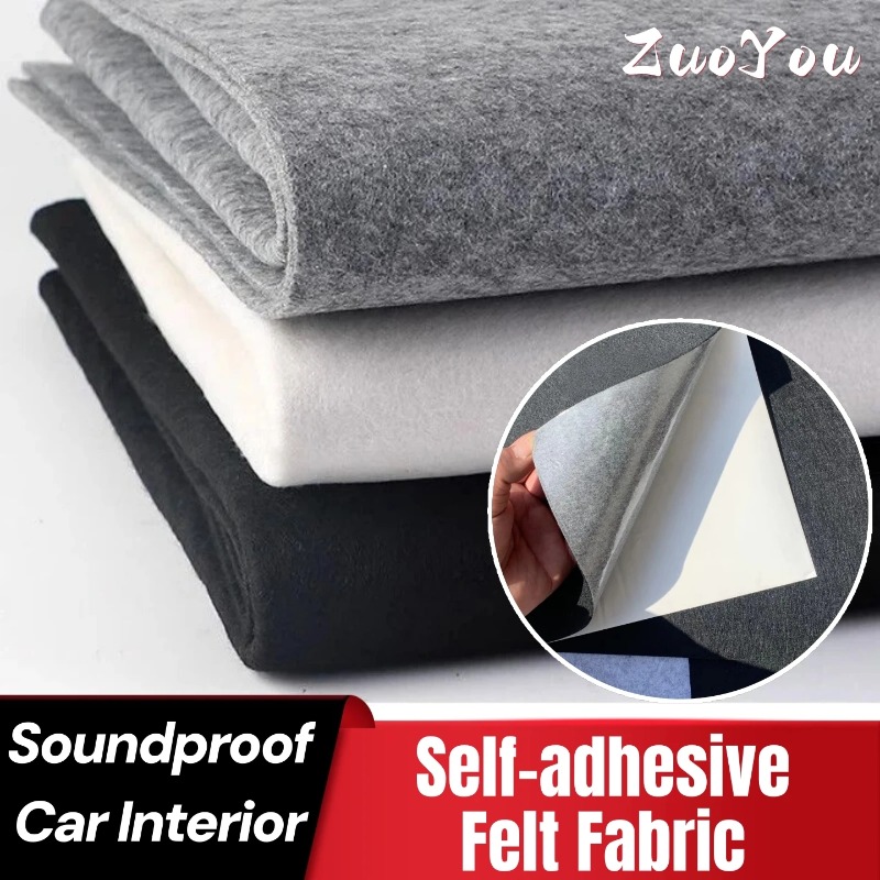 Textile And Sewing Supply - Self-Adhesive Felt Fabric for DIY Art
