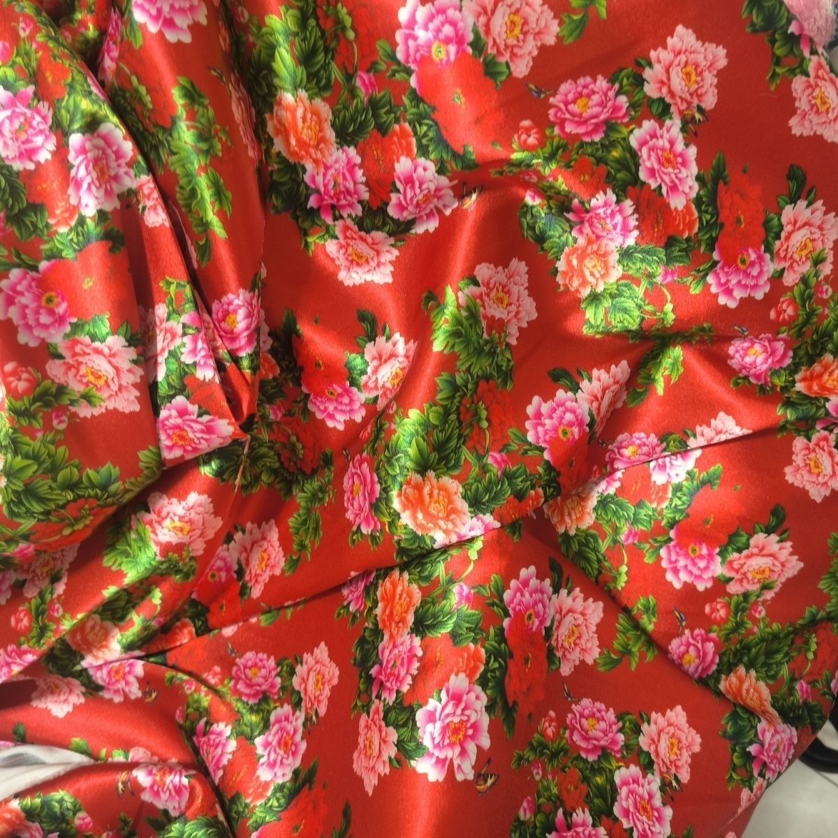 Sewing And Textile - Satin Fabric Cloth without Overlocking Silky