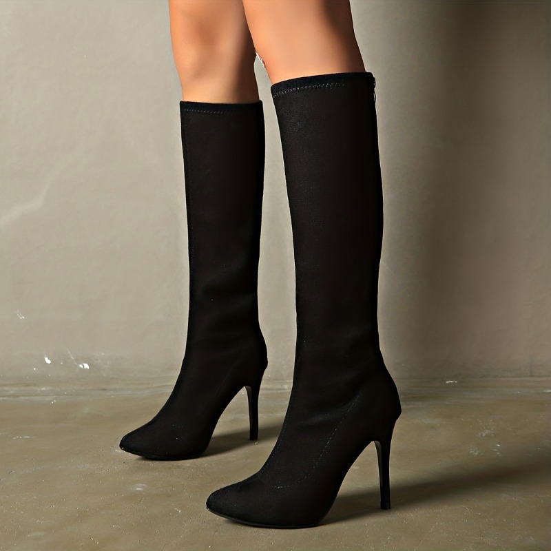 Women's Fashion Boots	Pointed  - Sewing Zipper ulasan dan harga