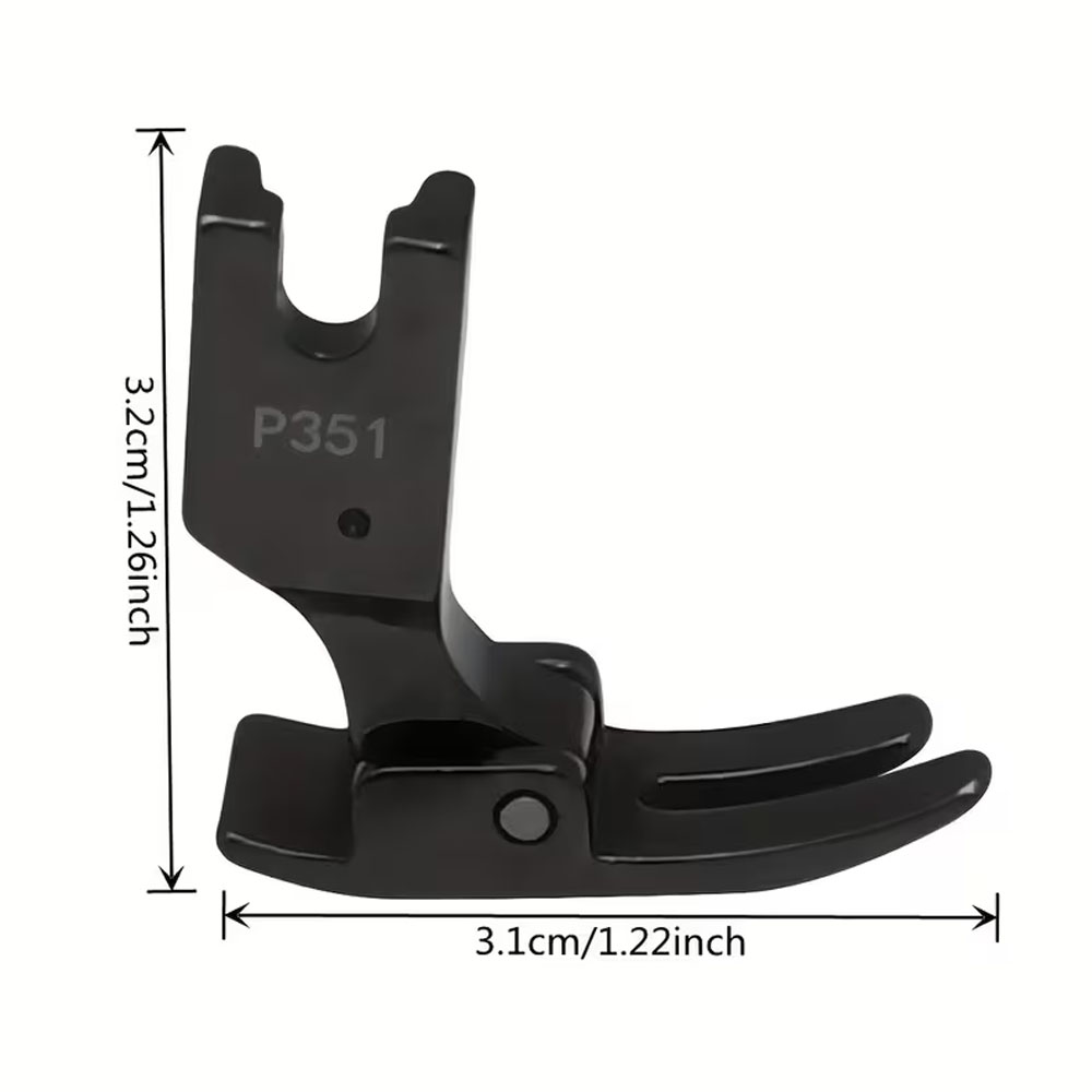 P351 All Steel Presser Foot Bl - Rolled Hem Foot ulasan dan harga