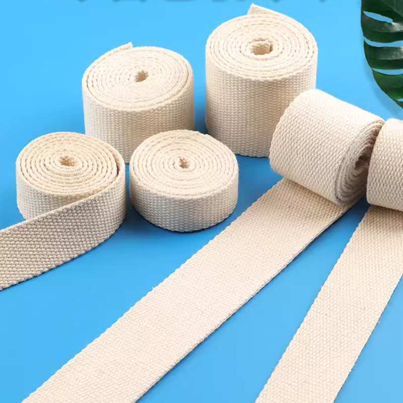 20Meters Beige Cotton Webbing  - Textile And Sewing Supply ulasan dan harga