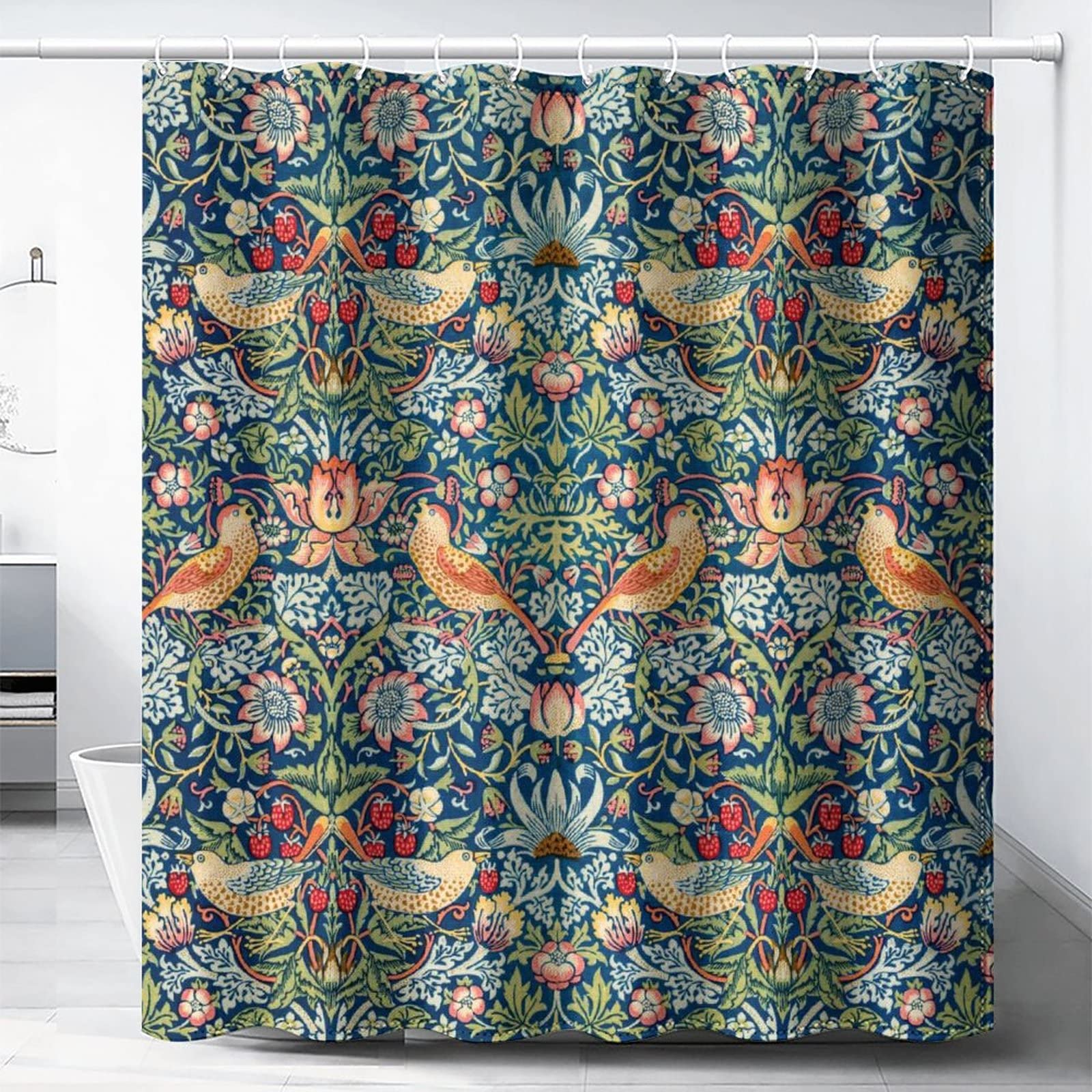 William Morris Shower Curtain, - Fabric Weight Set ulasan dan harga