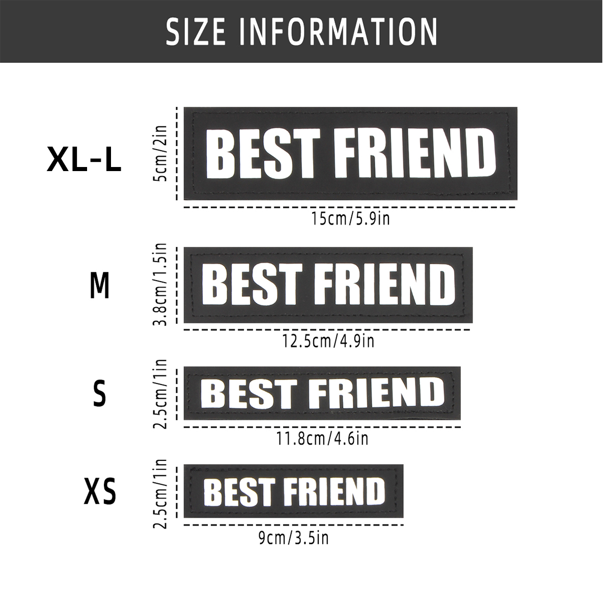 Custom Dog ID Tags For Harness - Sewing Labels ulasan dan harga