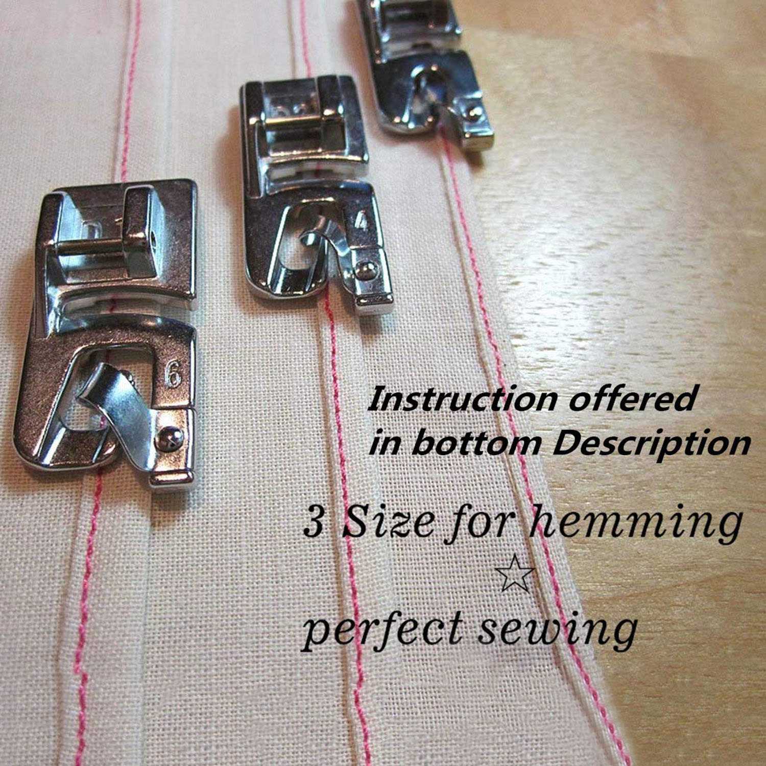 Narrow Rolled Hem Foot Sewing  - Rolled Hem Foot ulasan dan harga
