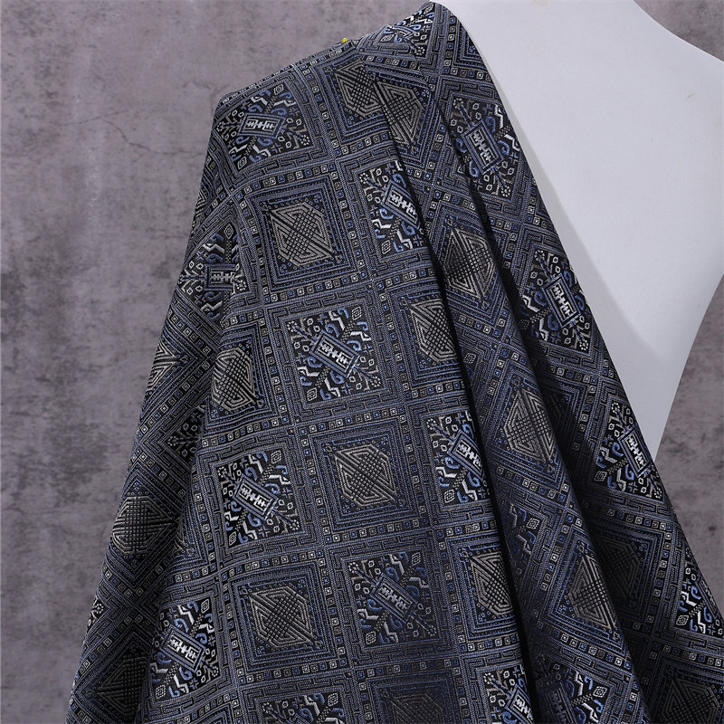 Chinese Style Jacquard Brocade - Sewing Fabric ulasan dan harga