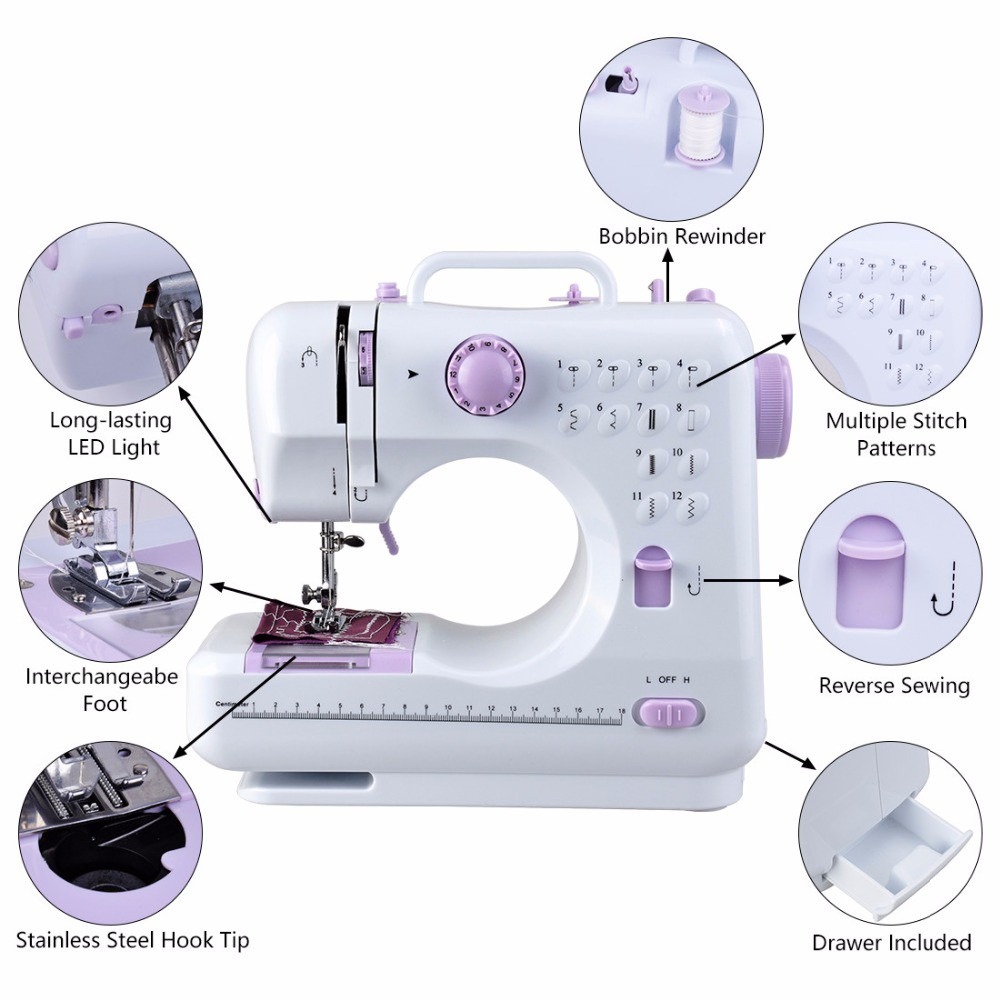 Electric Household Mini Sewing - Sewing Jahit ulasan dan harga
