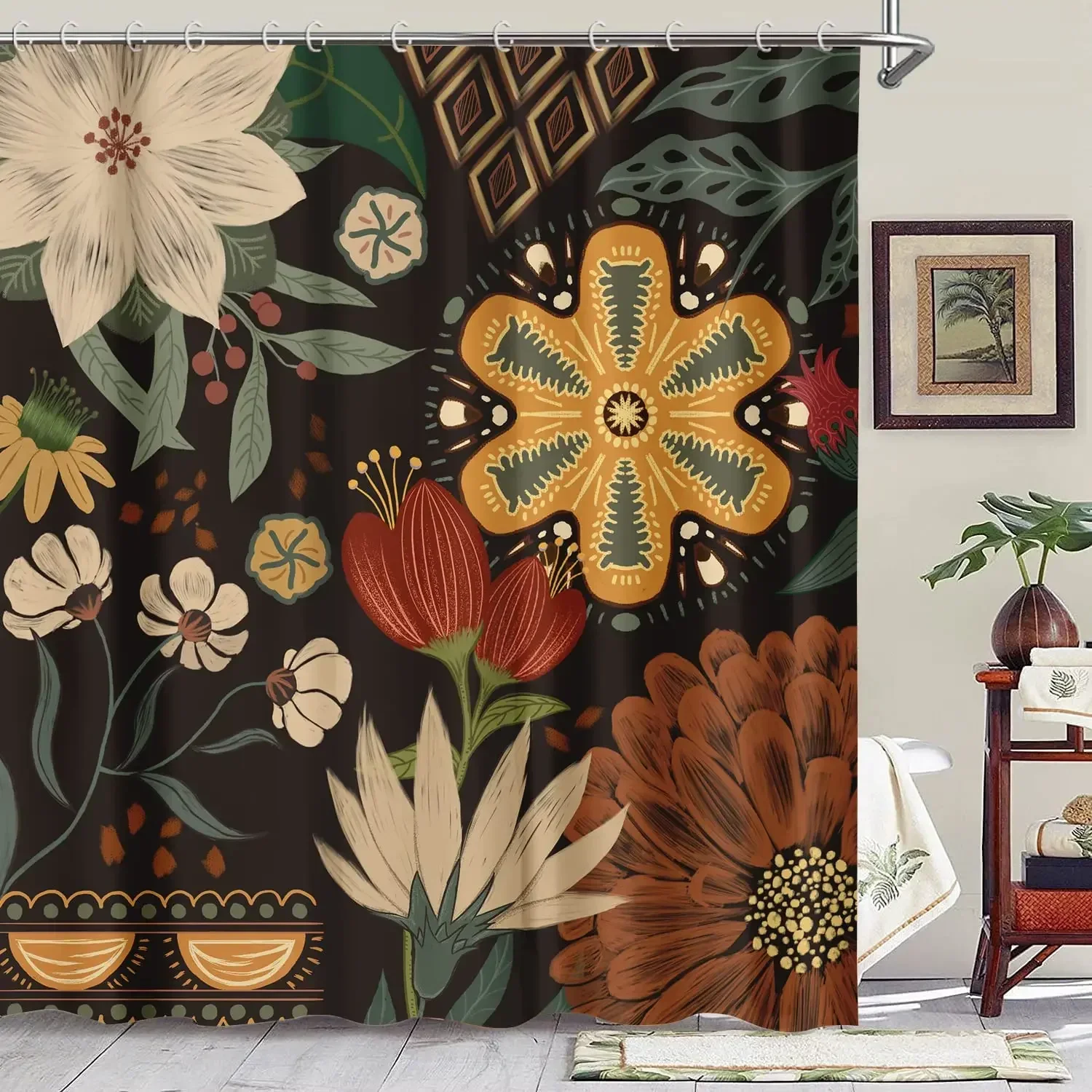 William Morris Shower Curtain, - Fabric Weight Set ulasan dan harga