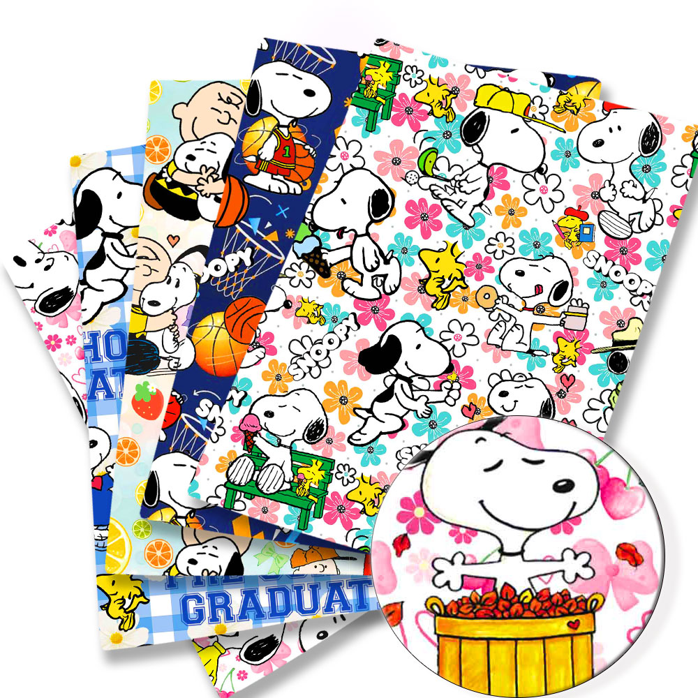 TAKARA TOMY Snoopy fabric140x5 - Sewing And Textile ulasan dan harga