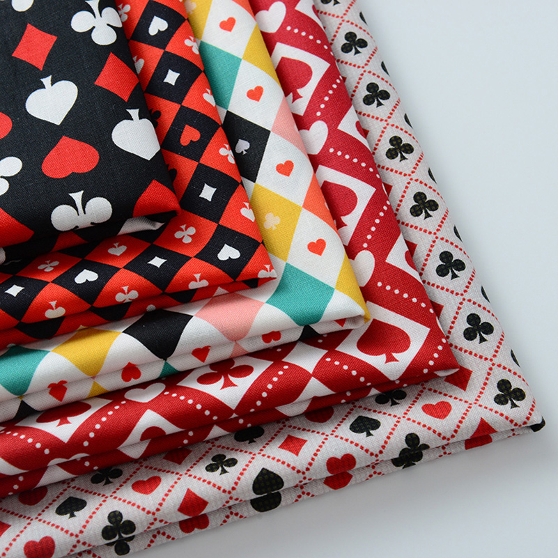 Ins Poker Element Cotton Digit - Sewing And Textile ulasan dan harga