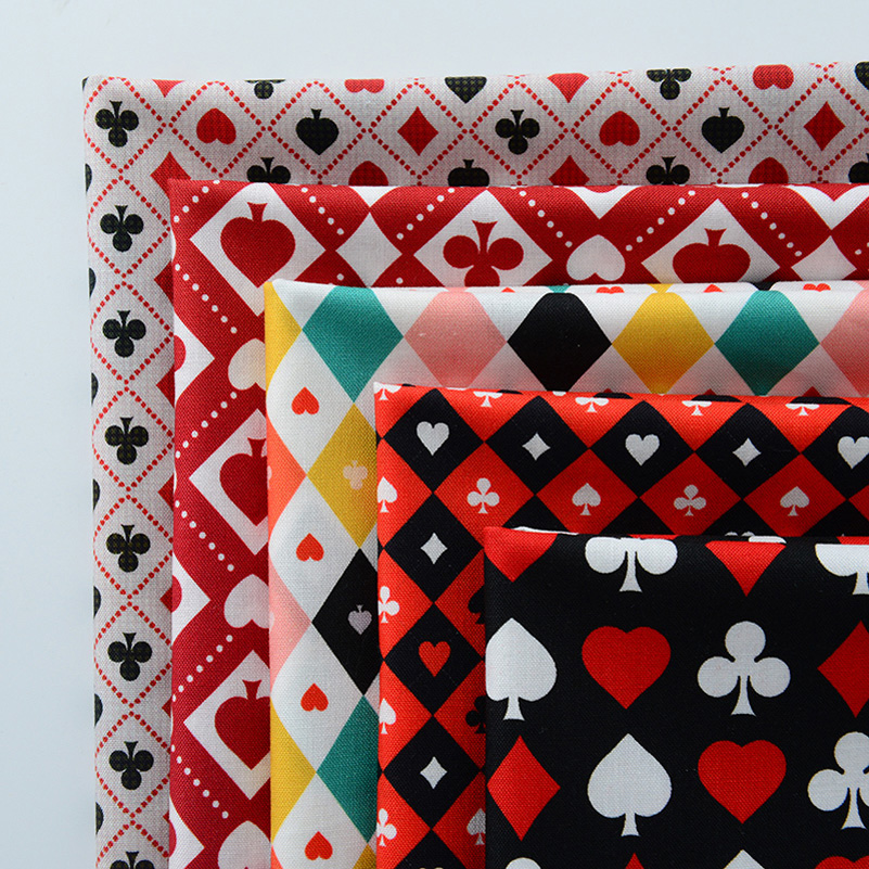Ins Poker Element Cotton Digit - Sewing And Textile ulasan dan harga