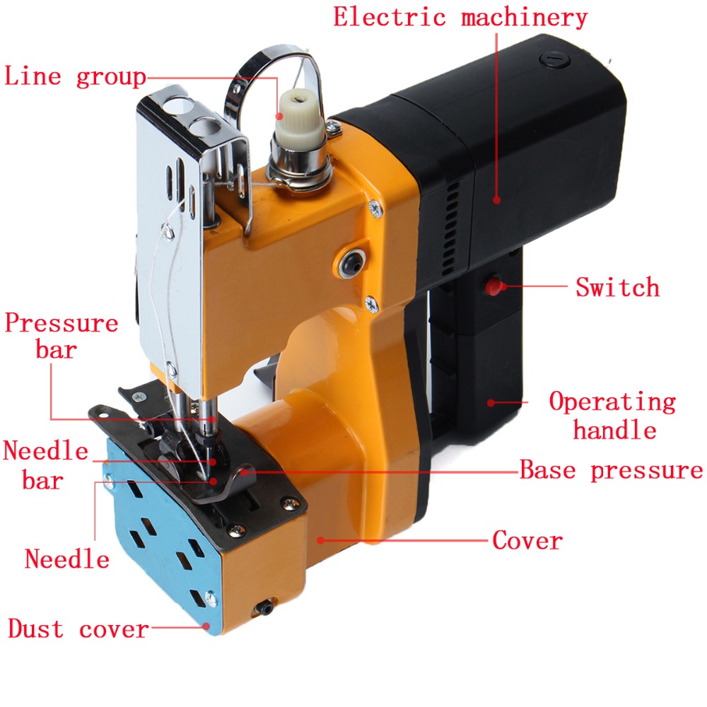 Electric Woven Bag Closing Mac - Sewing Machine In Textile Industry ulasan dan harga