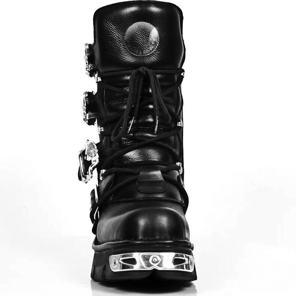New Men's Punk Motorcycle Boot - Sewing Zipper ulasan dan harga