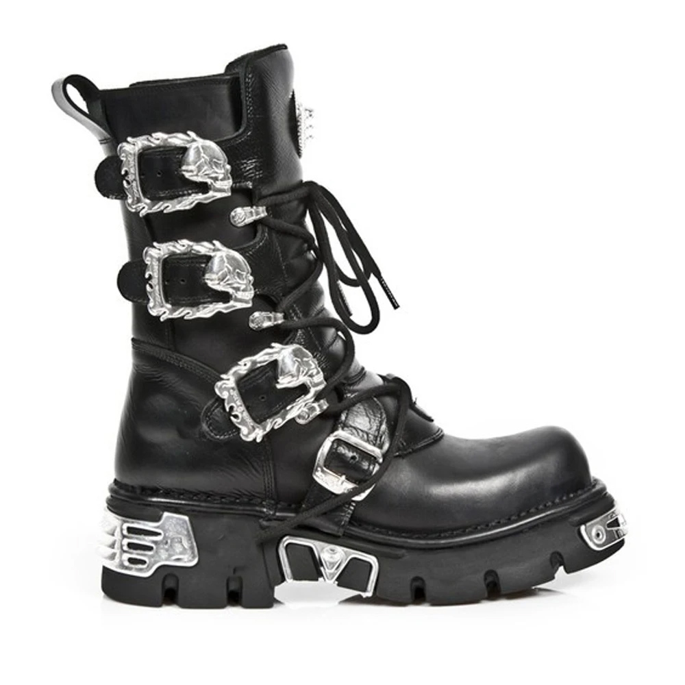 New Men's Punk Motorcycle Boot - Sewing Zipper ulasan dan harga