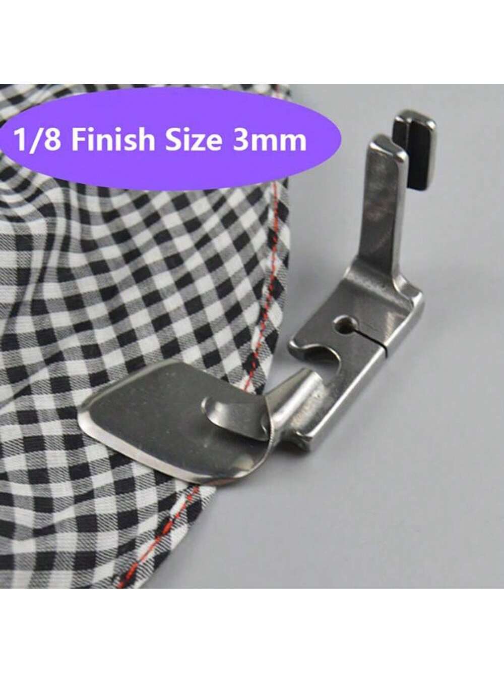 1PCS Industrial Sewing Machine - Rolled Hem Foot ulasan dan harga