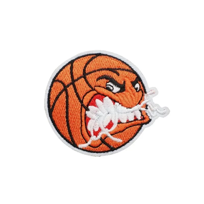 Basketball Embroidery Cloth St - Sewing Labels ulasan dan harga