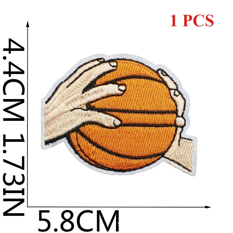 Basketball Embroidery Cloth St - Sewing Labels ulasan dan harga