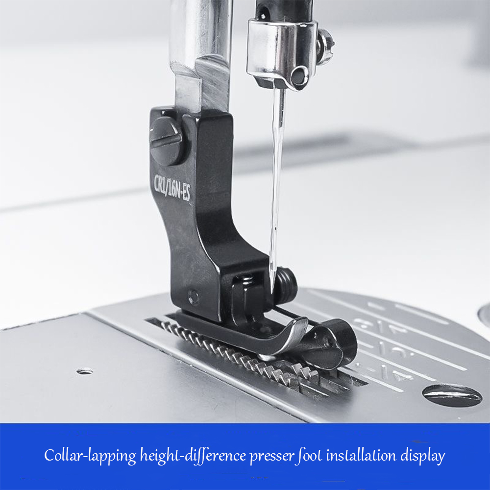 Black Titanium Steel High-Low  - Rolled Hem Foot ulasan dan harga