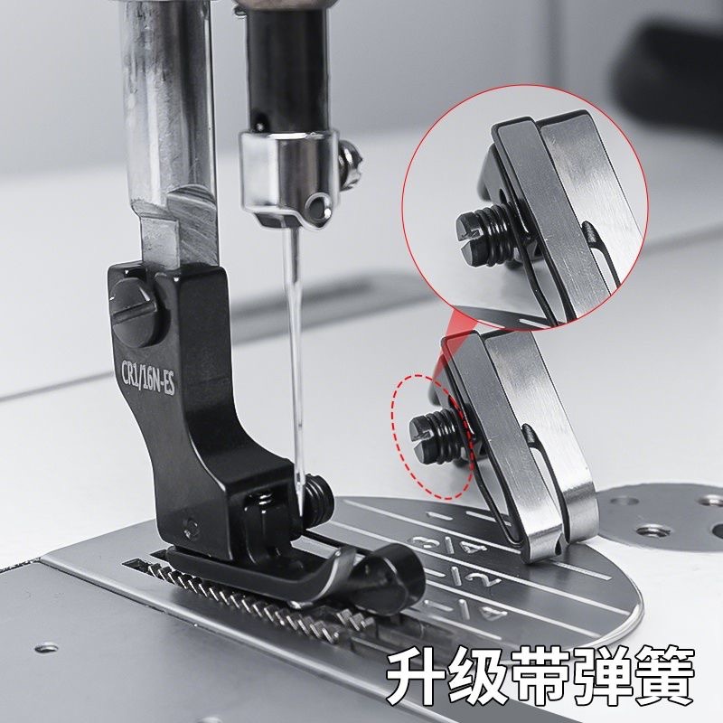 Black Titanium Steel High-Low  - Rolled Hem Foot ulasan dan harga