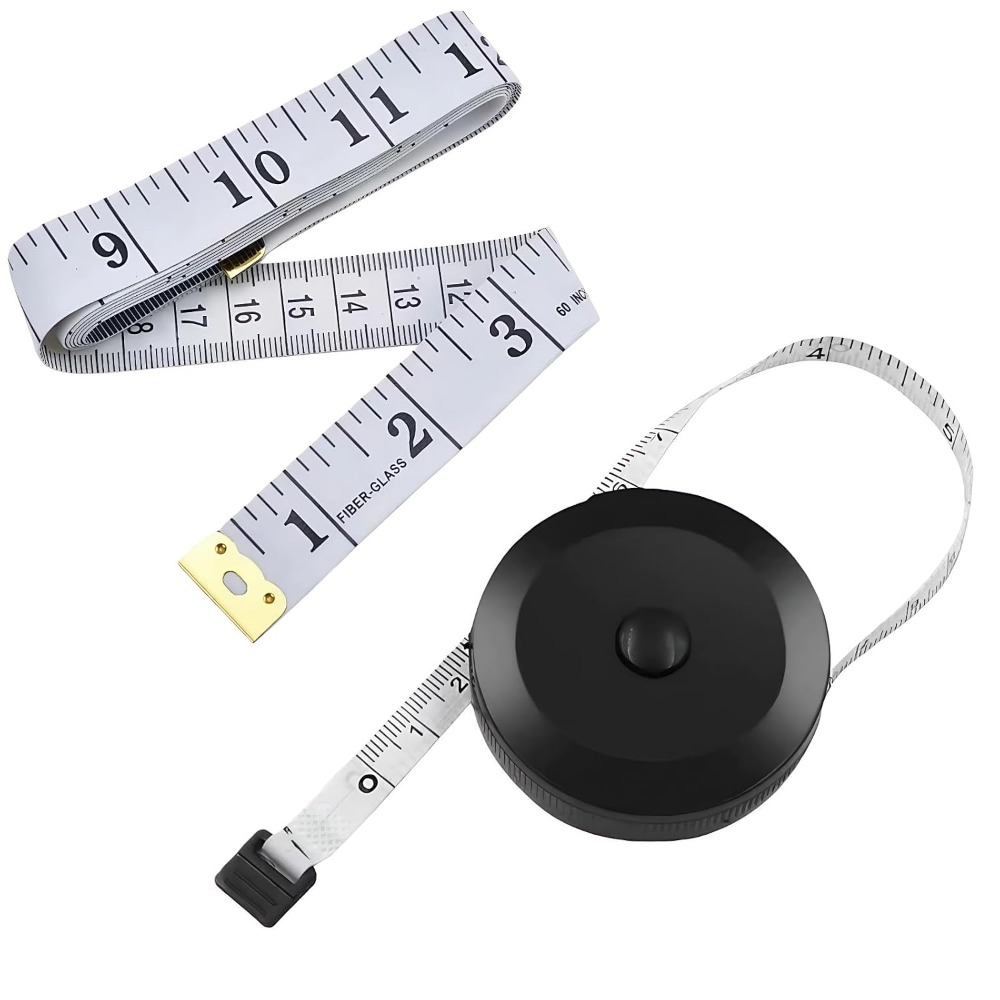 Soft Tape Measure Set of 2 Pac - Fabric Weight Set ulasan dan harga