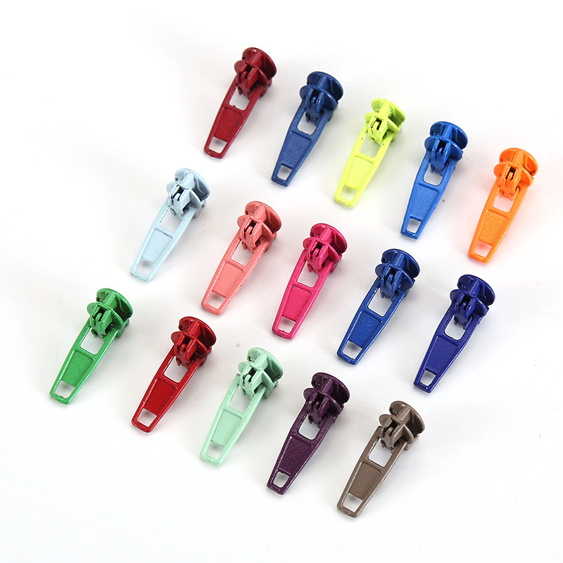 20pcs~100pcs Metal Sliders Zip - Textile And Sewing Supply ulasan dan harga