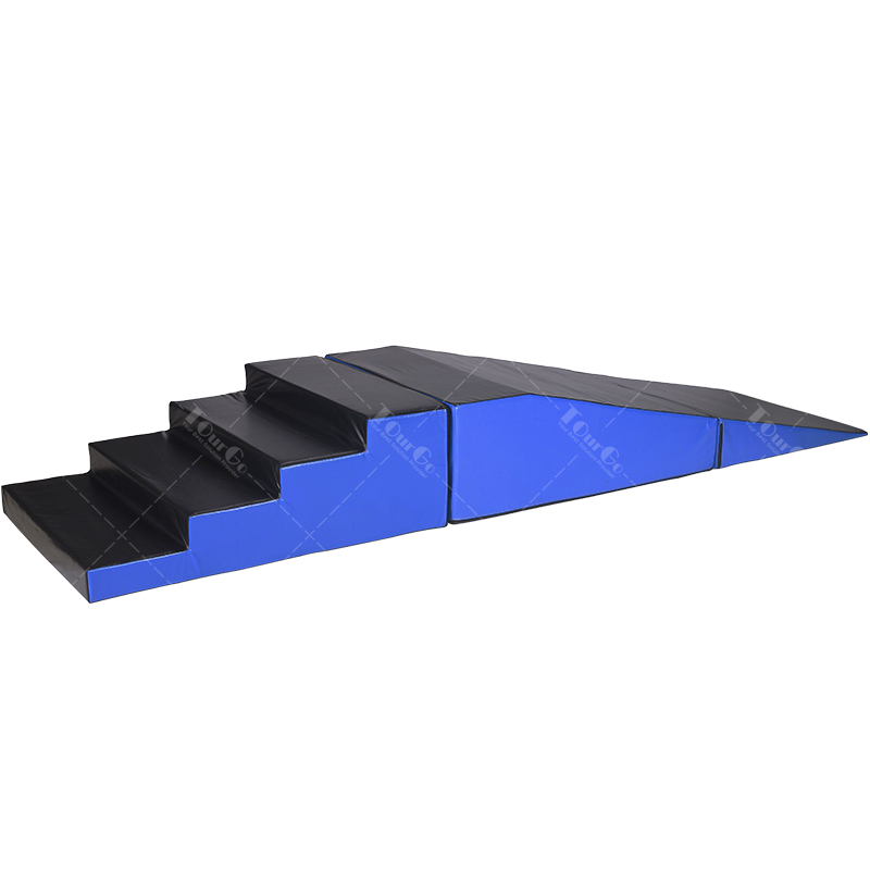 Gymnastics Folding Wedge Mat N - Gripper Foot Walking ulasan dan harga
