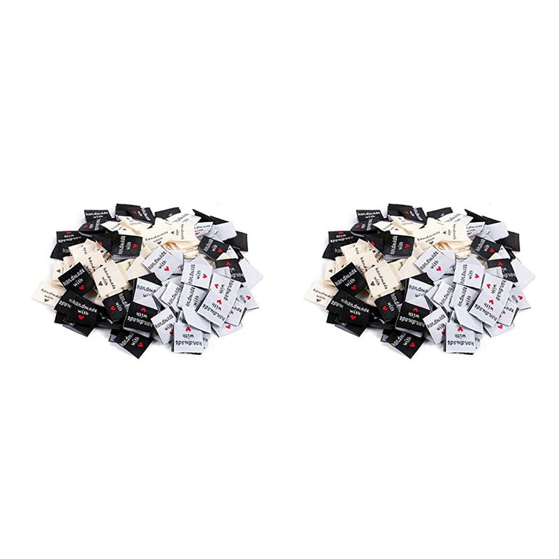 A02M-300 Pcs Handmade Sew-On W - Sewing Labels ulasan dan harga
