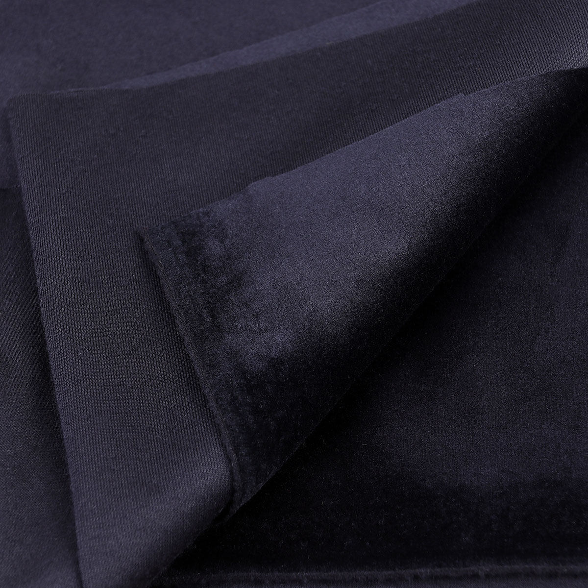 Black Single Side Lint Flannel - Sewing And Textile ulasan dan harga