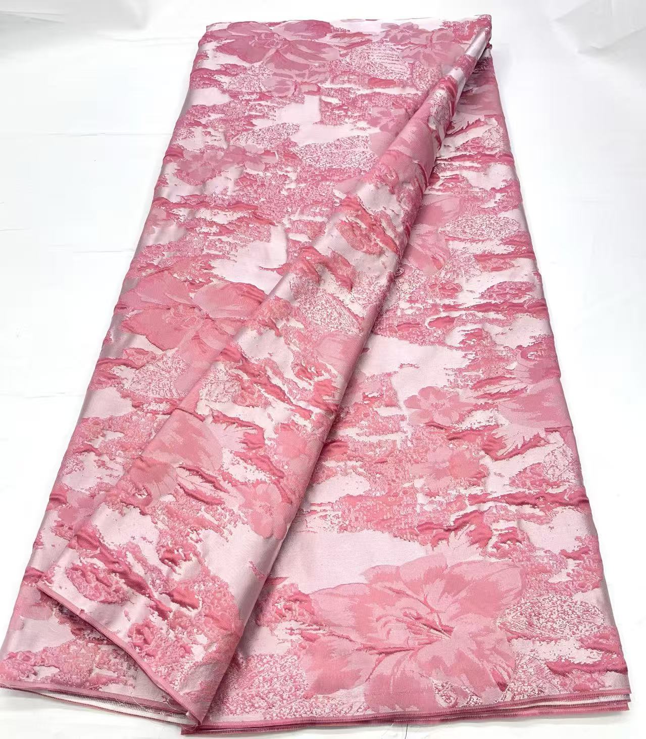 LACE African Brocade Lace Fabr - Sewing Fabric ulasan dan harga