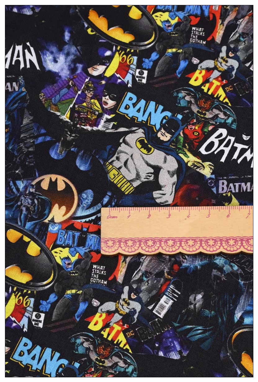 Batman Bandai Anime Design 100 - Sewing And Textile ulasan dan harga