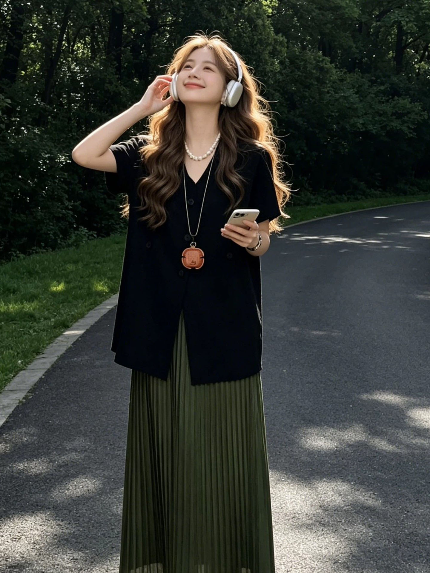 Elegant Casual Women's Suit Se - Shoulder Pad Set In ulasan dan harga