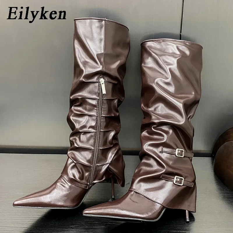 Eilyken Fashion Pleated Buckle - Sewing Zipper ulasan dan harga