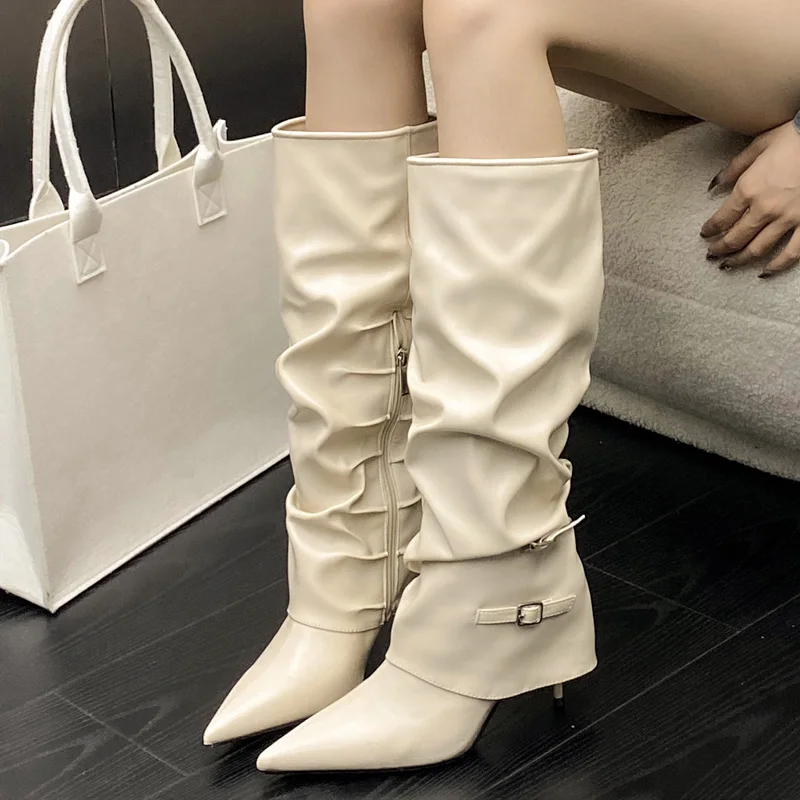 Eilyken Fashion Pleated Buckle - Sewing Zipper ulasan dan harga