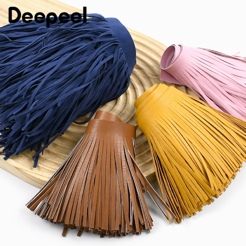 1M 10-30cm Leather Suede Tasse - Textile And Sewing Supply ulasan dan harga