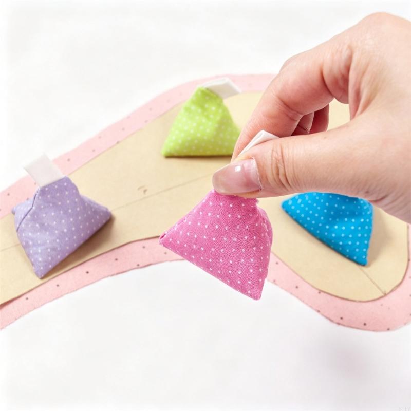 Set Of 4 Triangular Fabric Wei - Fabric Weight Set ulasan dan harga