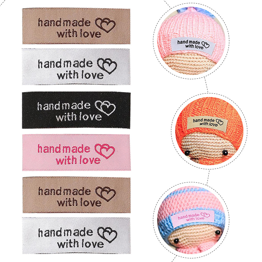 80Pcs Clothing Collar Labels F - Sewing Labels ulasan dan harga