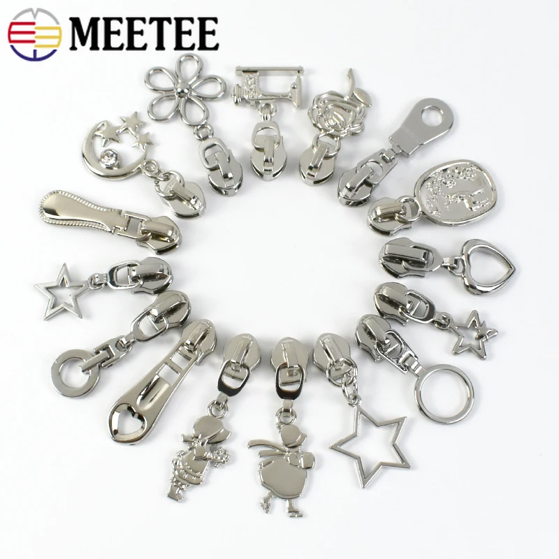 Metal Zipper Slider 5# 5-20Pcs - Textile And Sewing Supply ulasan dan harga