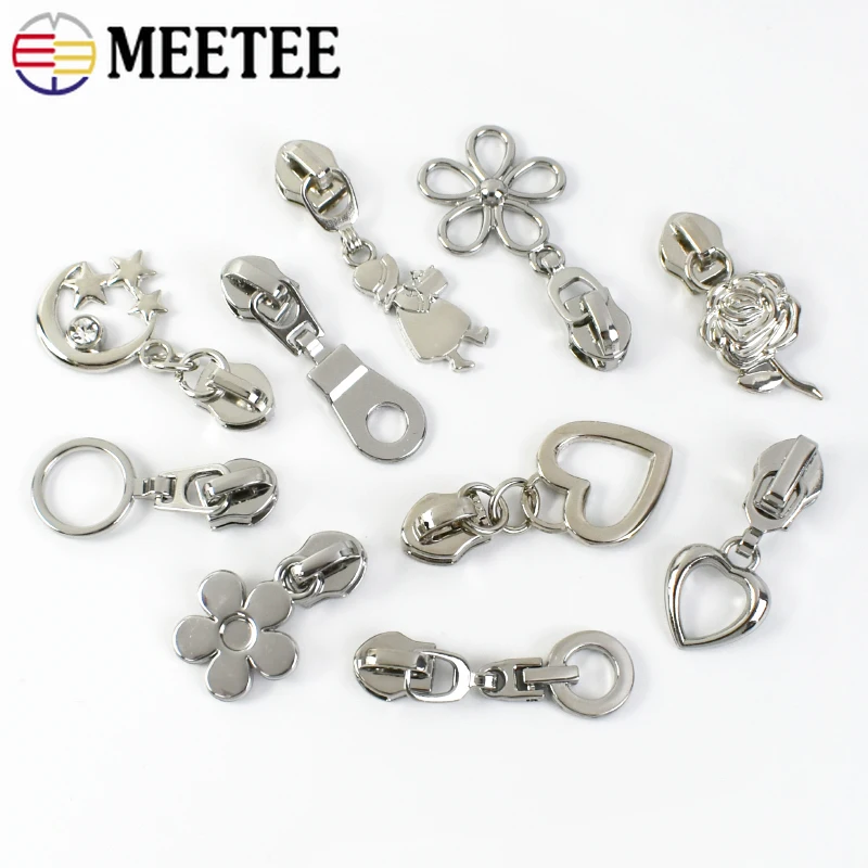 Metal Zipper Slider 5# 5-20Pcs - Textile And Sewing Supply ulasan dan harga