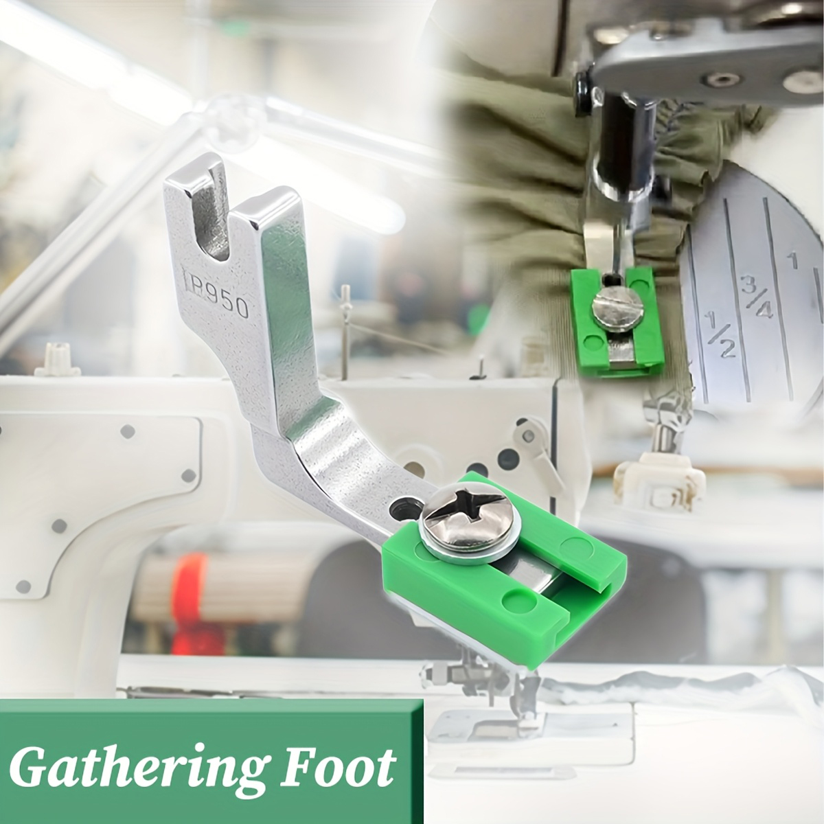 P950 Adjustable Ruffling Press - Rolled Hem Foot ulasan dan harga